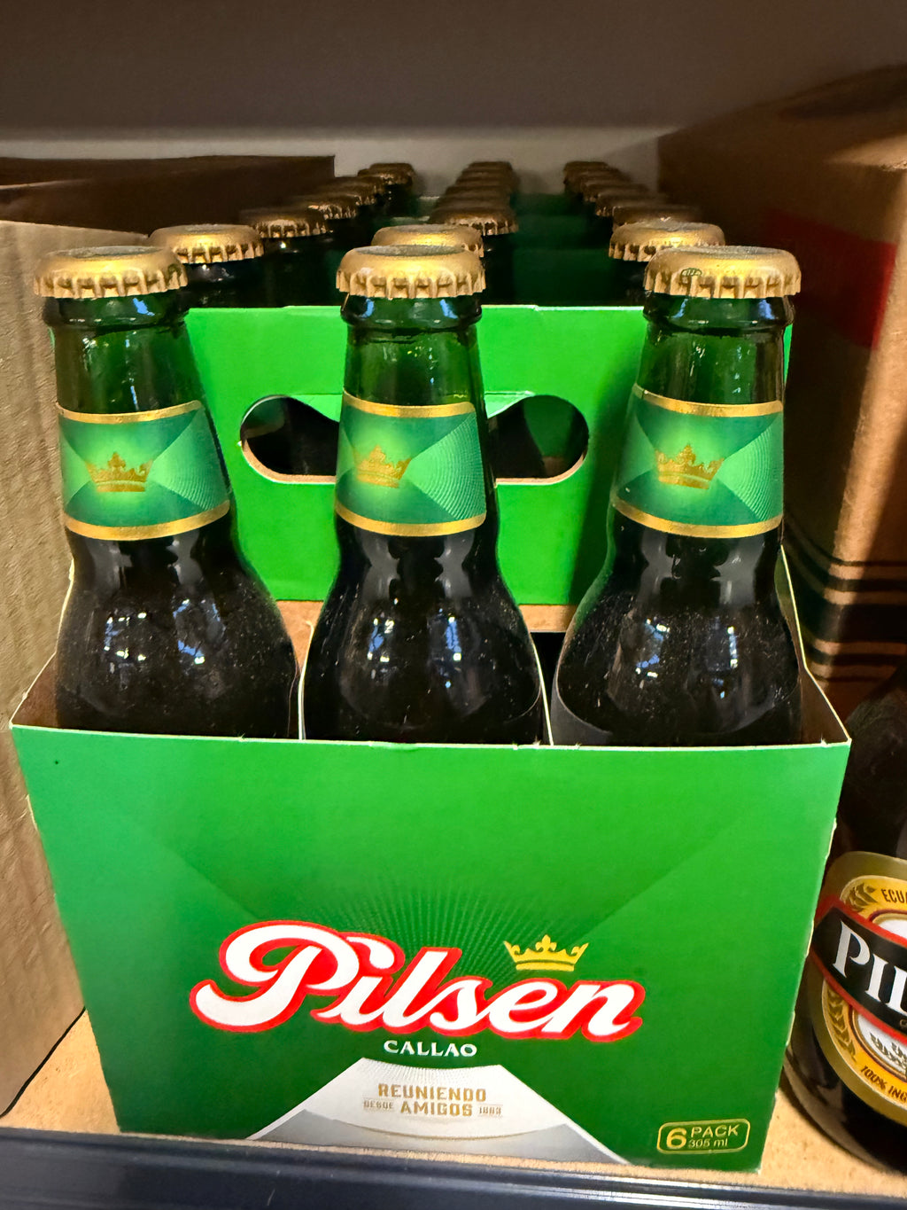 6-pack Cerveza Pilsen Callao | Peruvian Pilsen Callao Beer 6-pack
