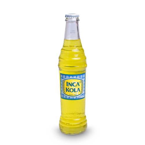 Inca Kola 300ml Glass Bottle / Inca Kola Botella de Vidrio 300 ml